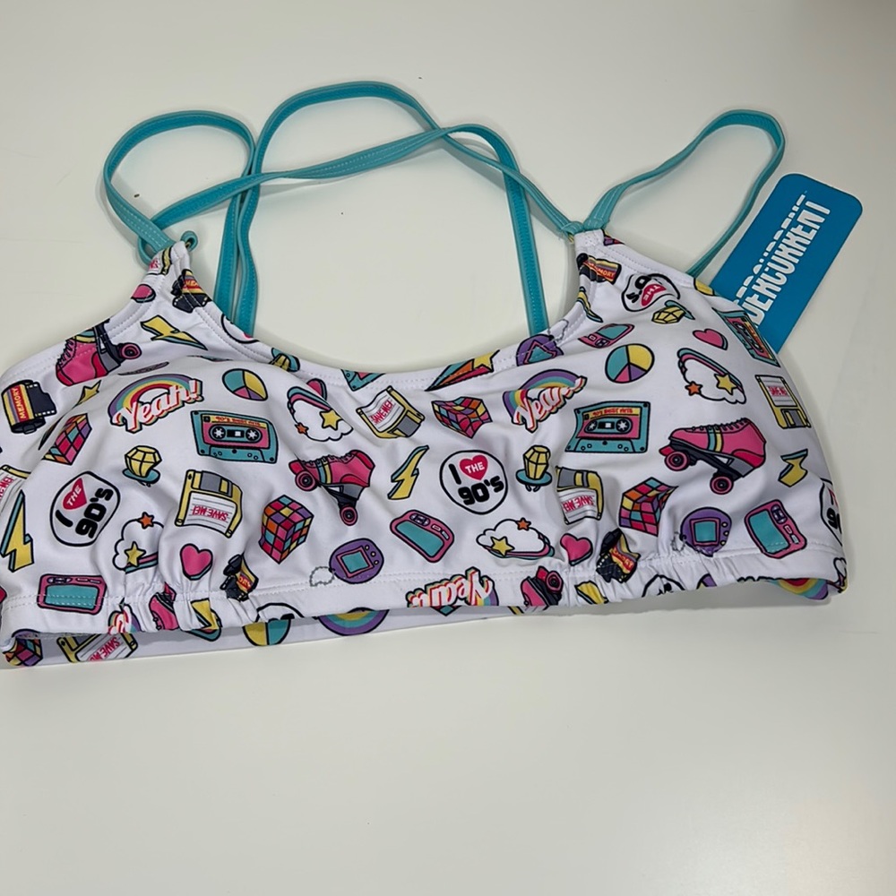 L UNDERCURRENT Retro Bikini Top